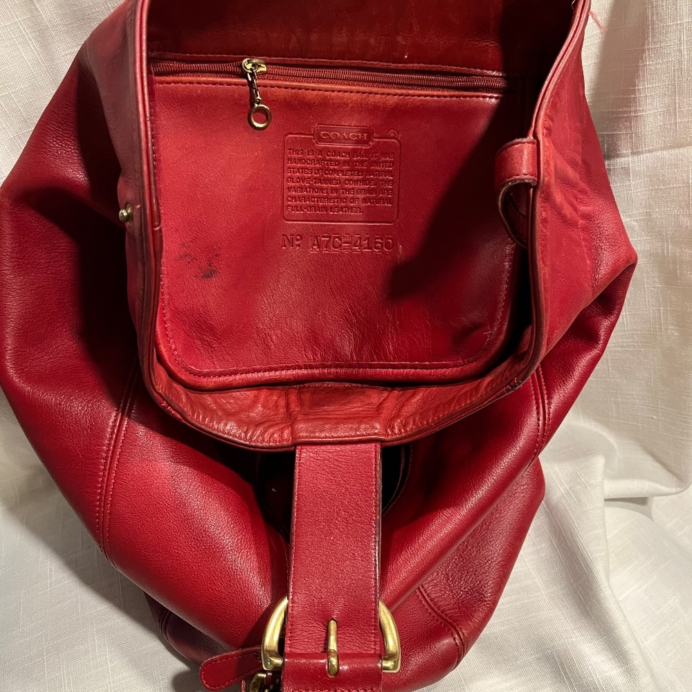 Coach A7C-4160/overshoulder/backpack - Picture 6 of 9